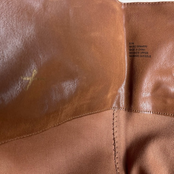 MIA Marri Tall Distressed Faux Leather Heeled Boot - Picture 9 of 12